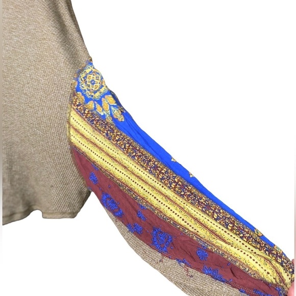 Blossom Sweater Thermal Top  Green We the free - Picture 4 of 8